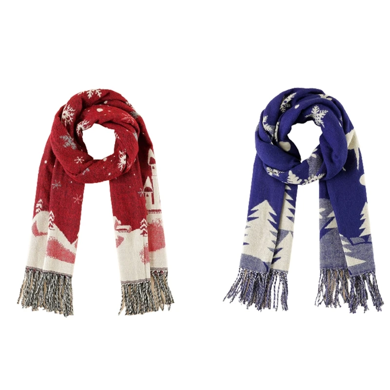 

Neck Warmer Scarf Christmas Scarf Fashion Christmas Gift Casual Scarf Wool Scarf Dropshipping