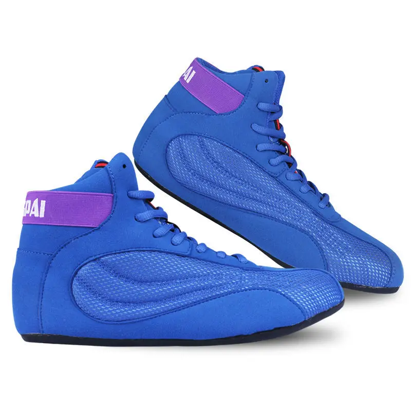 New Men's Boxing and Wrestling Fighter Shoes Men's Fitness Comfort Matching Training Boxing and Wrestling Boots Shoes