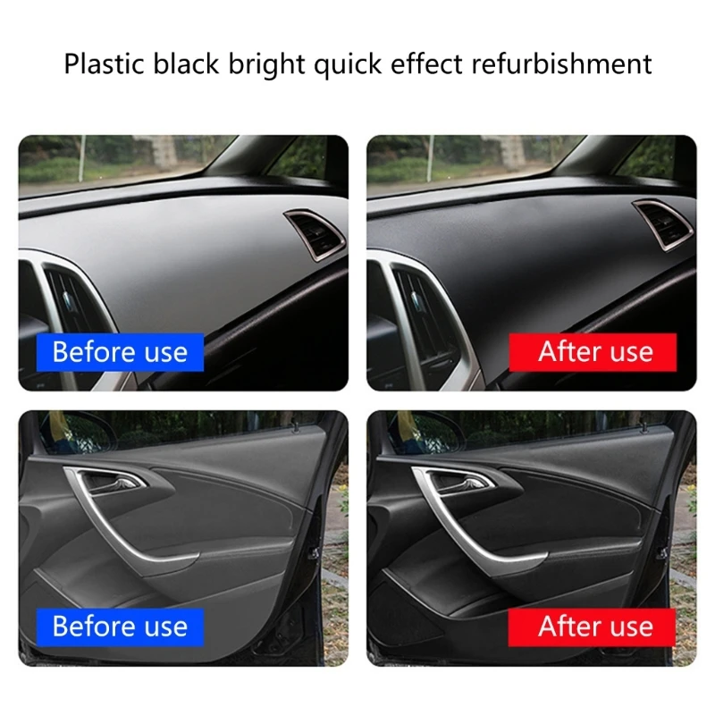 Plastic Restorer Car Interior Care Plastic Part Refurbishment Crystal Coating