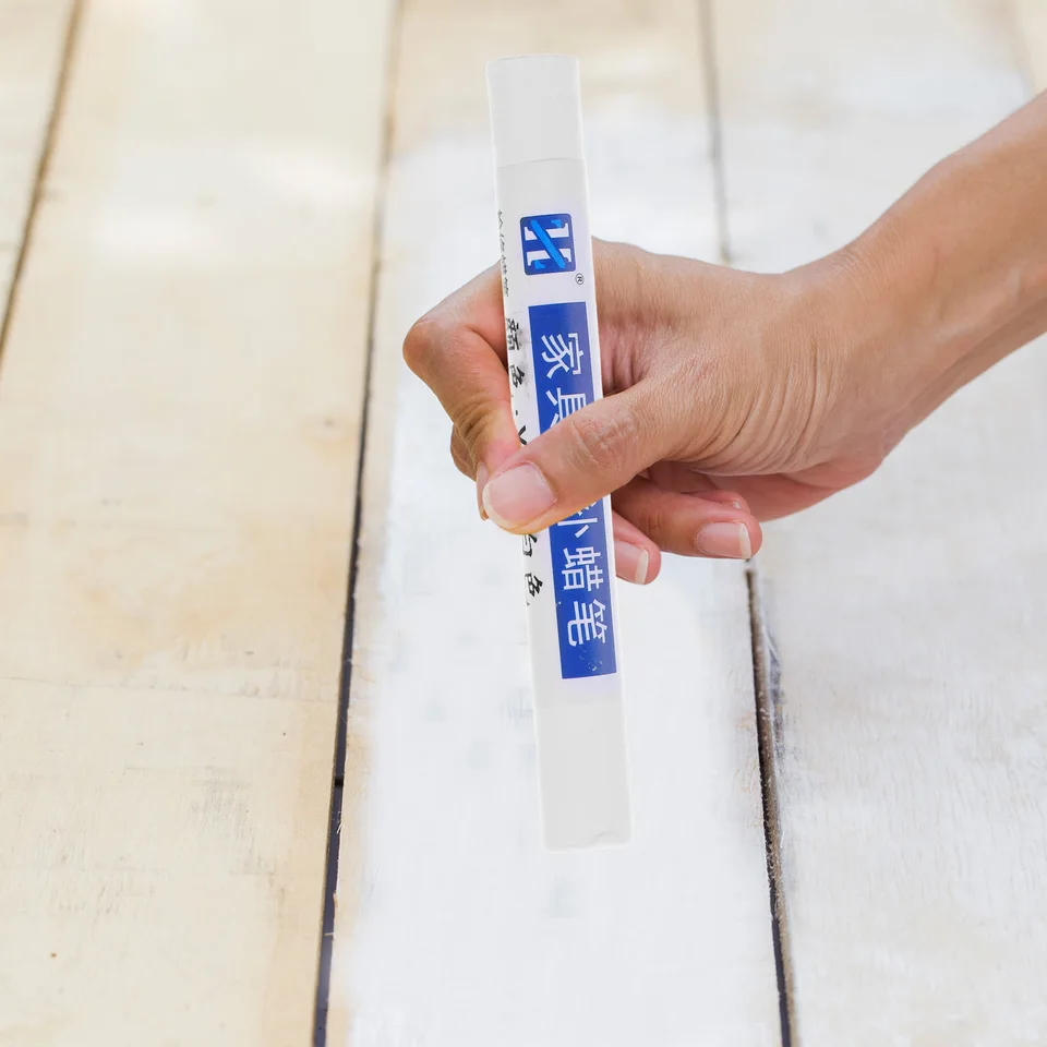 Set 20 Colorì Cera Per Riparazione Legno - Per Graffi E Buchi Su Mobili E Pavimenti - Foto 4