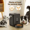 2L Automatic Pet Feeders for Cats and Dogs, Cat Food Dispenser for Dry Food, WIFI Smart Timed Dog Feeder with Memory Function 3