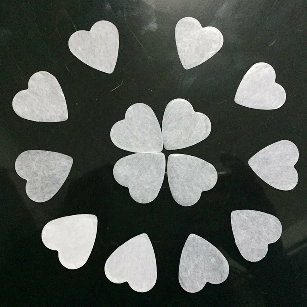 10000 Stück Seidenpapier, biologisch abbaubar, weißes Herz, Konfetti, Geburtstagsfeier, Hochzeit – Detail 40