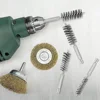 Stainless Steel Cleaning Brush Wire Tube Machinery Cleaner Washing Polishing Tools 8mm 10mm 12mm 15mm 17mm 19mm 2