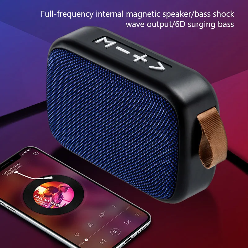 Description Picture 2 of item2024 TWS Bluetooth Speakers Portable Outdoor Oxford Loudspeaker Wireless Column 3D Stereo Music Player Surround Hifi Sound Box