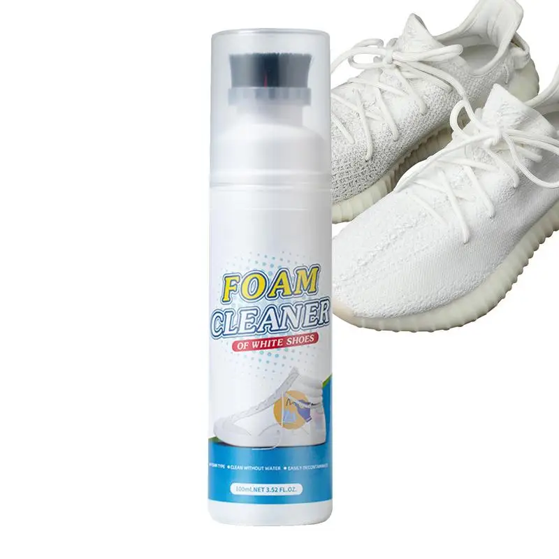White Shoe Cleaner Shoes Whitening Gel Shoe Washing Machine Dirt and Yellow From Shoes Cleaning Foam Cleaner Decontamination