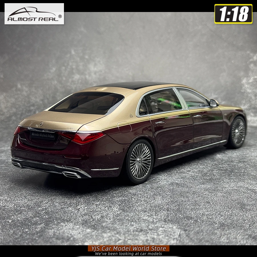 Almost real AR 1:18 Maybach S680 new S-Class W223 2021 alloy car