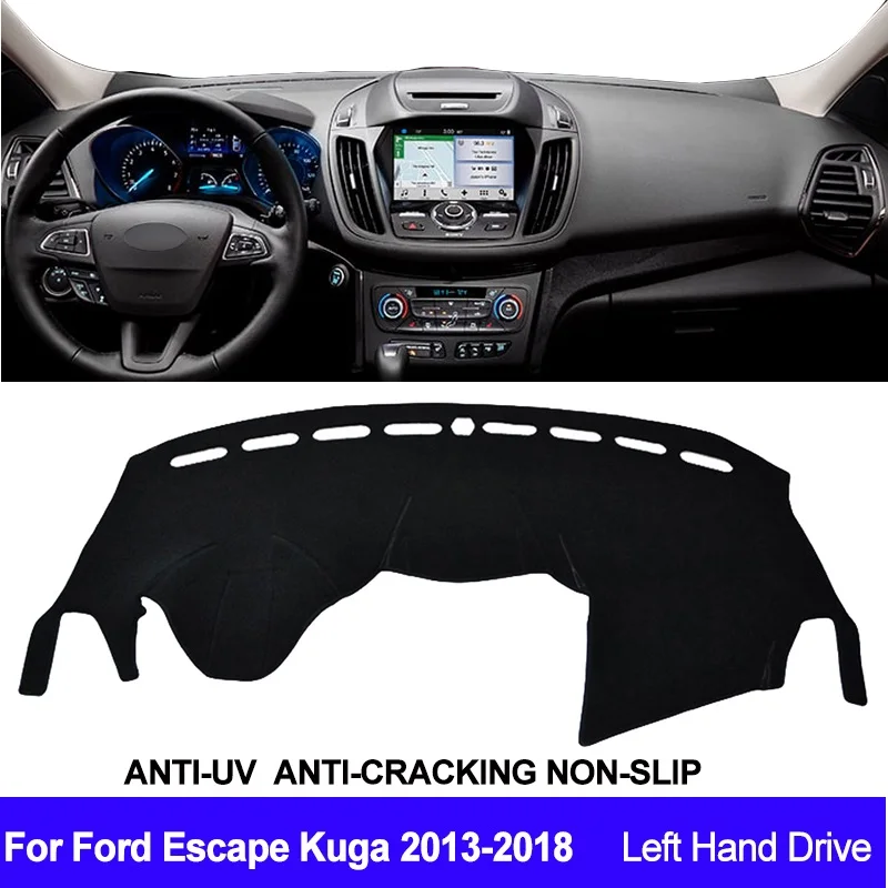 For Ford Escape Kuga 2013 2014 2015 2016 2017 2018 Car Dashboard Cover