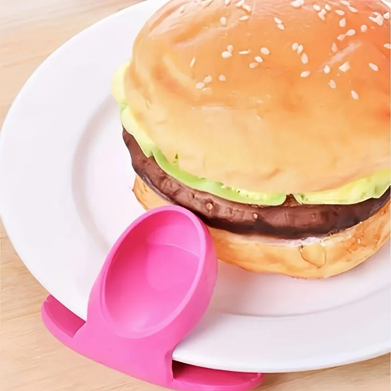 2pcs Silicone Insulated Finger Covers Insulated Gloves Nonslip Microwave Oven Hand Scald Resistant Protector Kitchen Tools