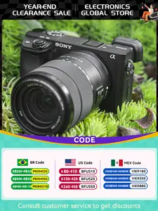 Sony Alpha a6400 ILCE6400L/B α6400 E-mount camera with APS-C Sensor Body +  16-50mm Power Zoom Lens sony 6400 - AliExpress