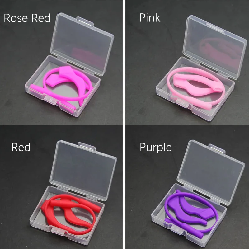 Silicone Children Glasses Chains Eyeglasses Glasses Sunglasses Strap Sport Band Cord Holder For Kids