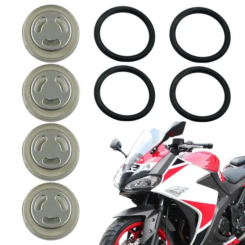 

Motorcycle Bike Brake Universal Brake Oil Main Sight Glass Mirror Replacement Modification Accessories With Sealing Gasket