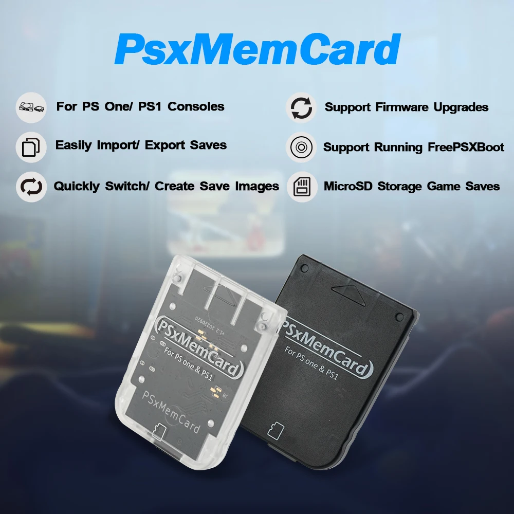 PSxMemCard PSX Memory Card Save Data Game Card For PlayStation PS1