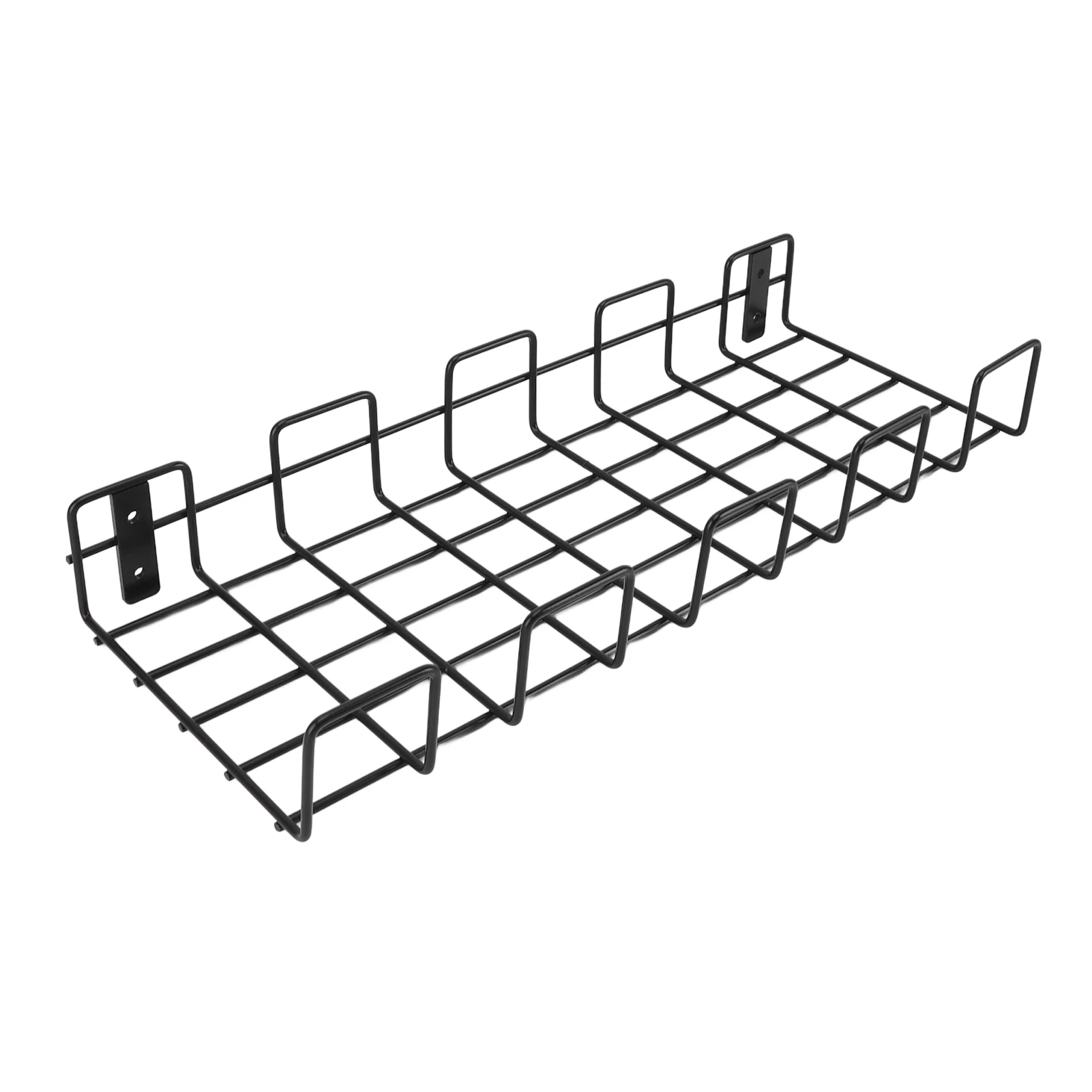 

Wall Garden Tool Rack Space Saving Garden Gadget Organizer Shelf Metal Simple Installation Strong Load Bearing for Small Hose