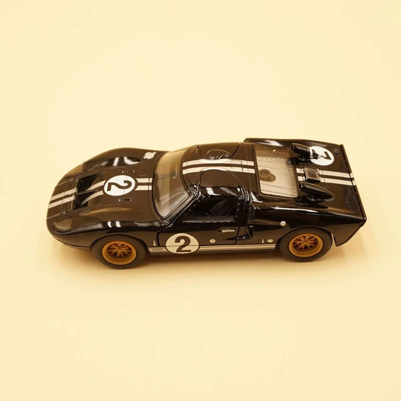 1:32 1966 Ford GT40 Alloy Track Sports Car Model Diecast Metal Toy Racing Car Vehicles Model Simulation Collection Children Gift 5