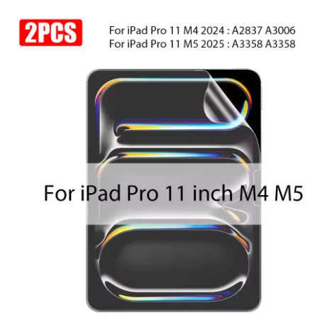 Matte Finish Screen Protector Film Set for Tablets - Enhanced Writing Experience