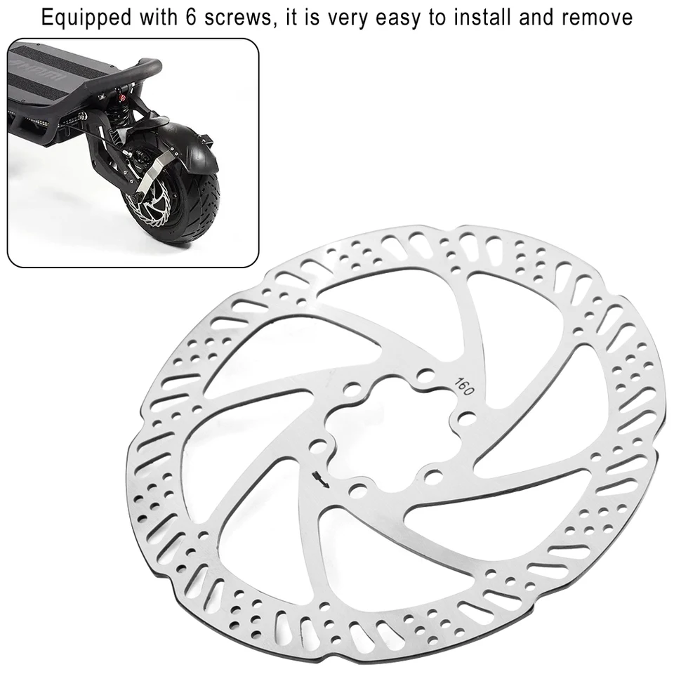 Rotore pinza freno a disco meccanico resistente MTB 160 MM per Rotore pinza freno a disco meccanico resistente MTB 160 MM per