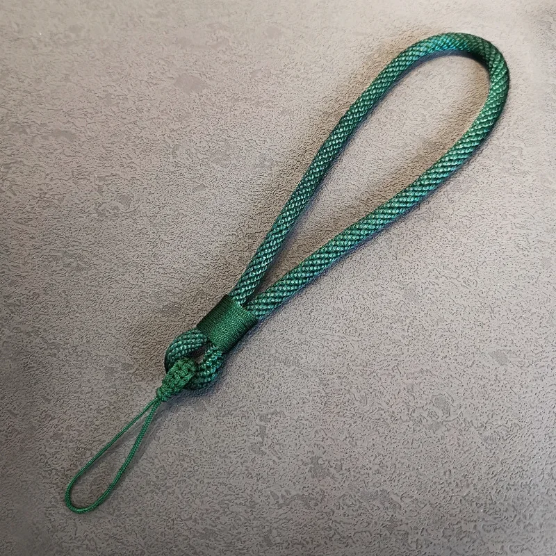 Colorful Hand-Woven Mobile Phone Wrist Lanyard - Anti-Loss Accessory