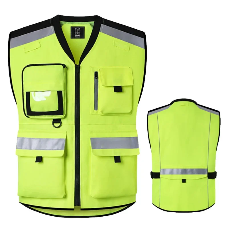 Reflector Vest Safety Vest With Pockets Walmart Reflective Safety