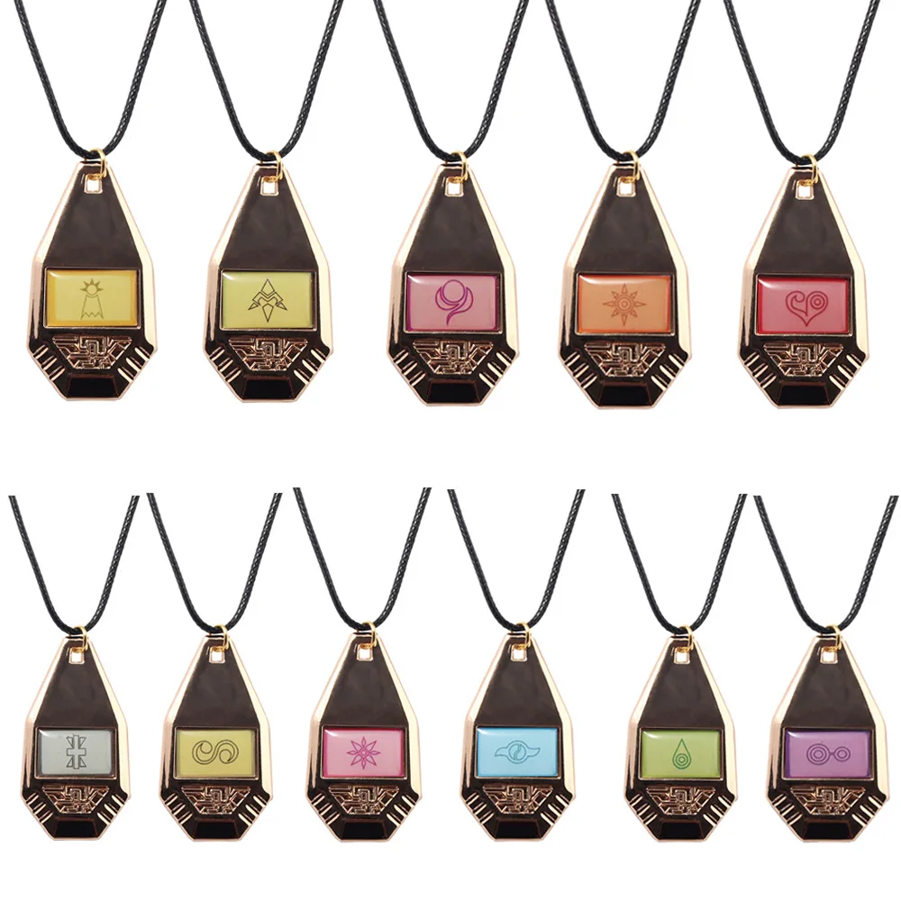 Anime Digimon Adventure Collana Tag & Crest Emblem Digivice Badge Collana Con Ciondolo Digital Monster Evolution Collection Gift