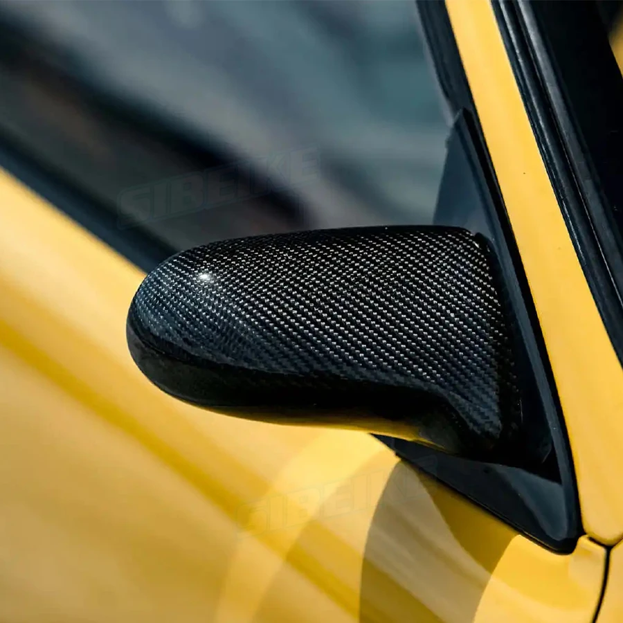 Spoon Style Real Carbon Fiber Car Side Mirror Rearview Mirror For Honda