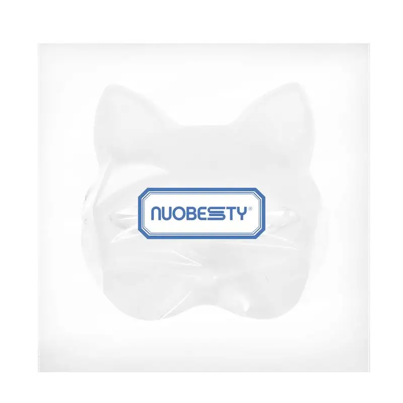 Masquerade Cat Face Masks DIY Party Masks Props Paintable Blank Party Cosplay Accessories 10/6/5/3pcs