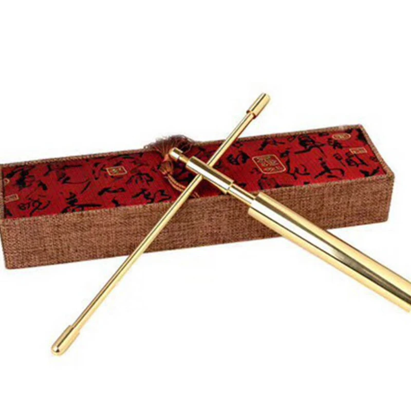Ghost Hunting Equipment 2PCS Copper Probe Rod 99.9% For Water Detection Treasure Buried Items Adjustable Handheld Divining Accessories Dowsing Rods