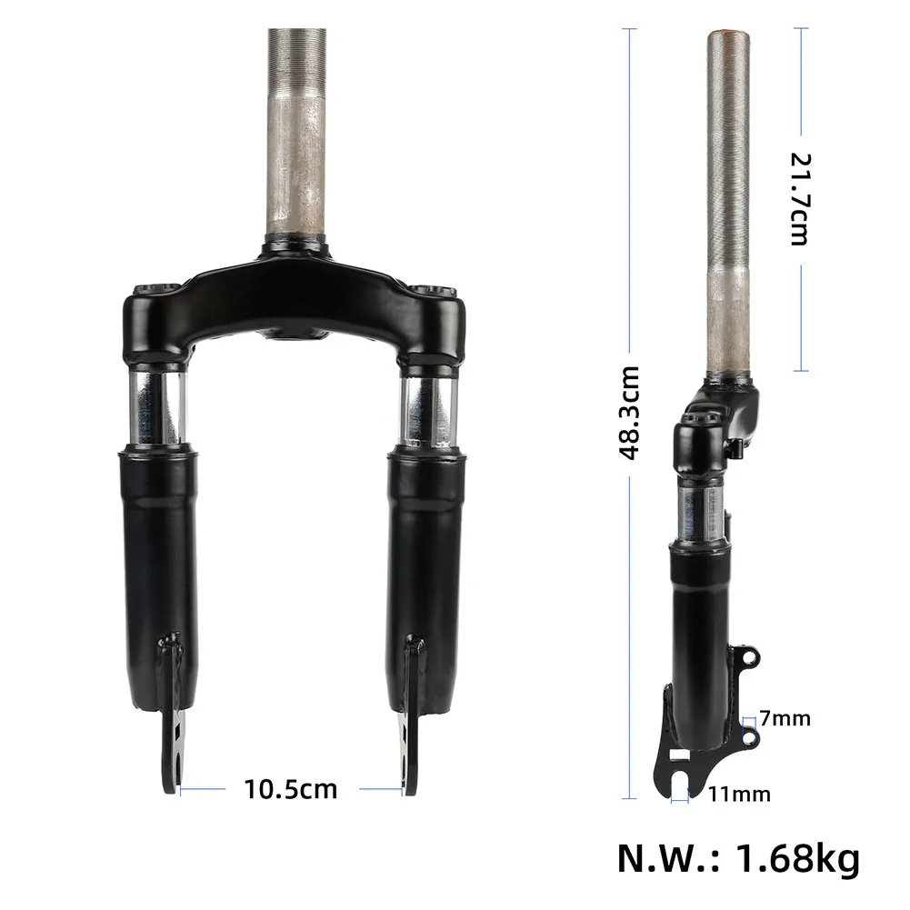 

Shock Absorber Front Shock Absorption Replacement For Fiido Q1 Electric Bike Dual Drive Shock Absorber DIY Ebike Accessories