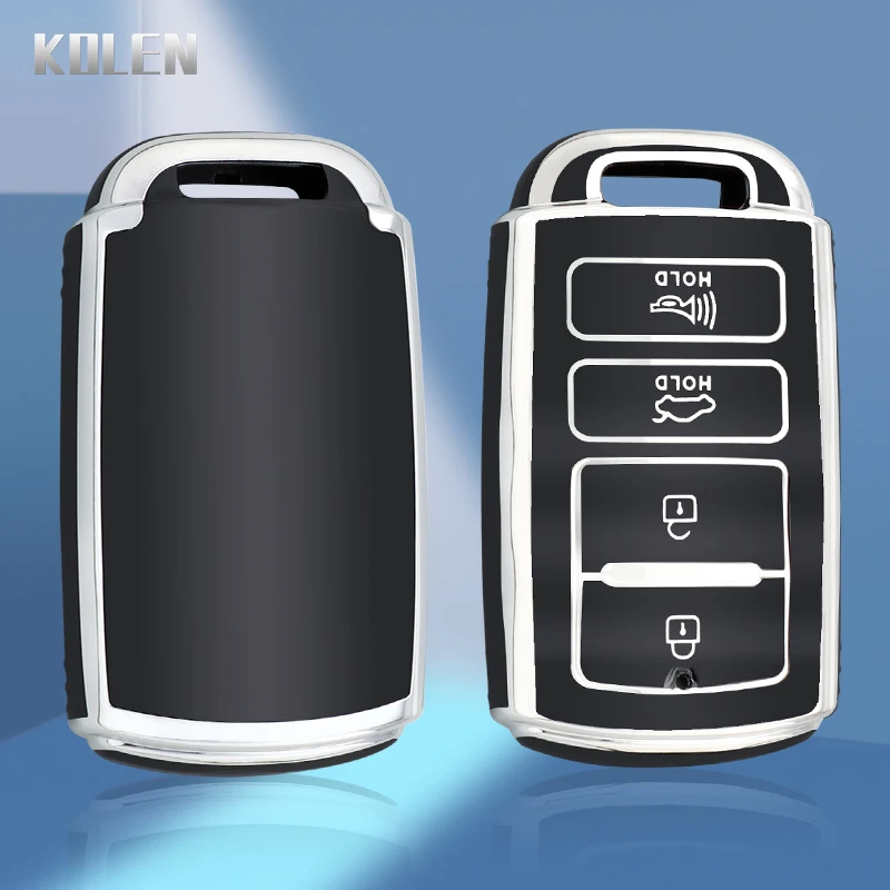 4 Button TPU Car Remote Key Case Cover For KIA Cadenza K7 K-04 Series K9  Sorento K900 Protector Keyless Fob Keychain Accessories - AliExpress