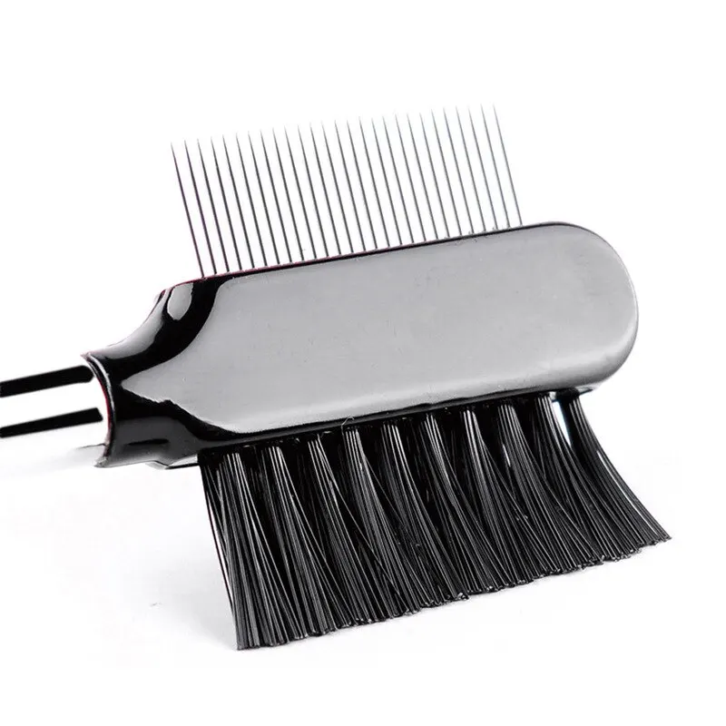 Pet Grooming Brush Pet Eye Comb Brush Pet Tear Stain Remover Comb Double-Sided Eye Grooming Brush Removing Crust Mucus Small Cat Dog