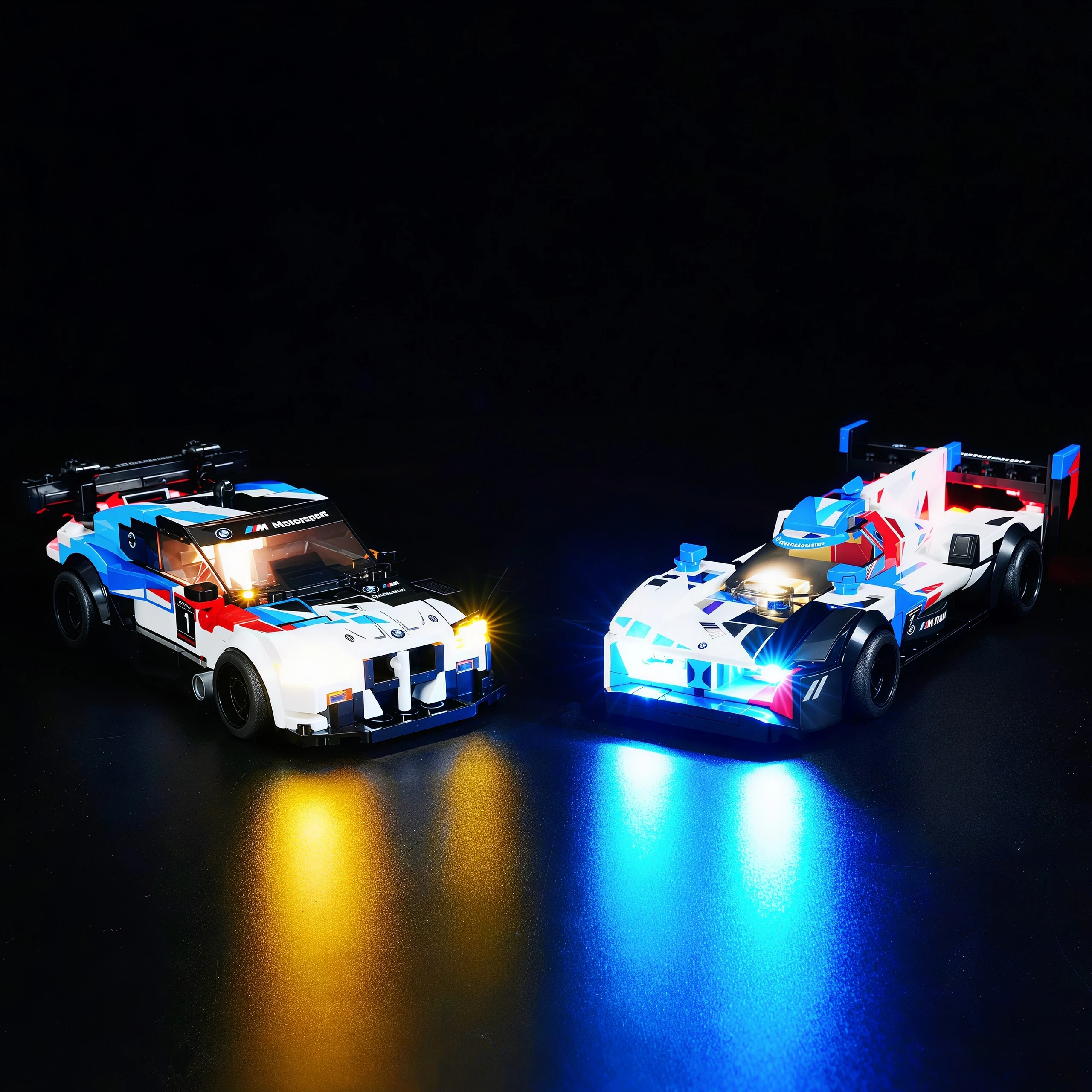 레고 76922 M4 GT3&M 하이브리드 V8 레이싱카용 MAXCXT LED 조명 DIY 장식 램프 (레고 빌딩 블록 세트 미포함)
