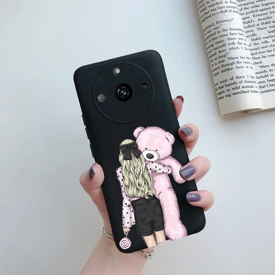 Stylish Pretty Girl Soft TPU Phone Case - Realme 11 Pro+ Collection