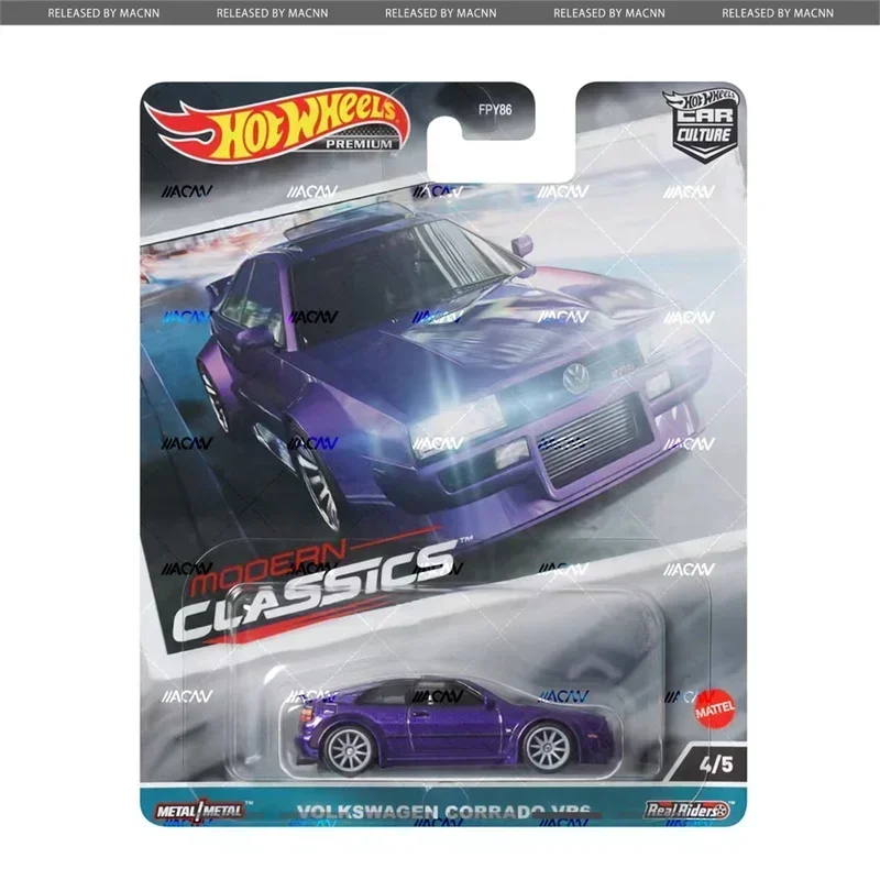  핫 휠 프리미엄 자동차 문화 현대 클래식 1/64 소년을위한 장난감 다이 캐스트 폭스 바겐 Corrado Mazda MX5 Miata Honda Civic