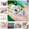 4/8/10pcs1/6 Scale Miniature Dollhouse Coffee Cup Mugs Model Bottles Ice-cream Drink Mini Doll Food Play Kitchen Accessories Toy 3