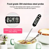 Kitchen Digital Food Thermometer Meat Cake Milk BBQ Cooking Household Thermometer Probe Gauge Electronic Oven Tool 2