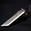 22cm Buster Sword Keychain Fantasy Game Weapon Cloud Strife Game Metal Sword Weapon Model Ornament Decoration Collections Gifts 1