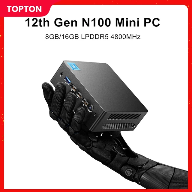 N100 Mini PC Windows 11 Pro, Intel 12th Alder Lake N100 Mini