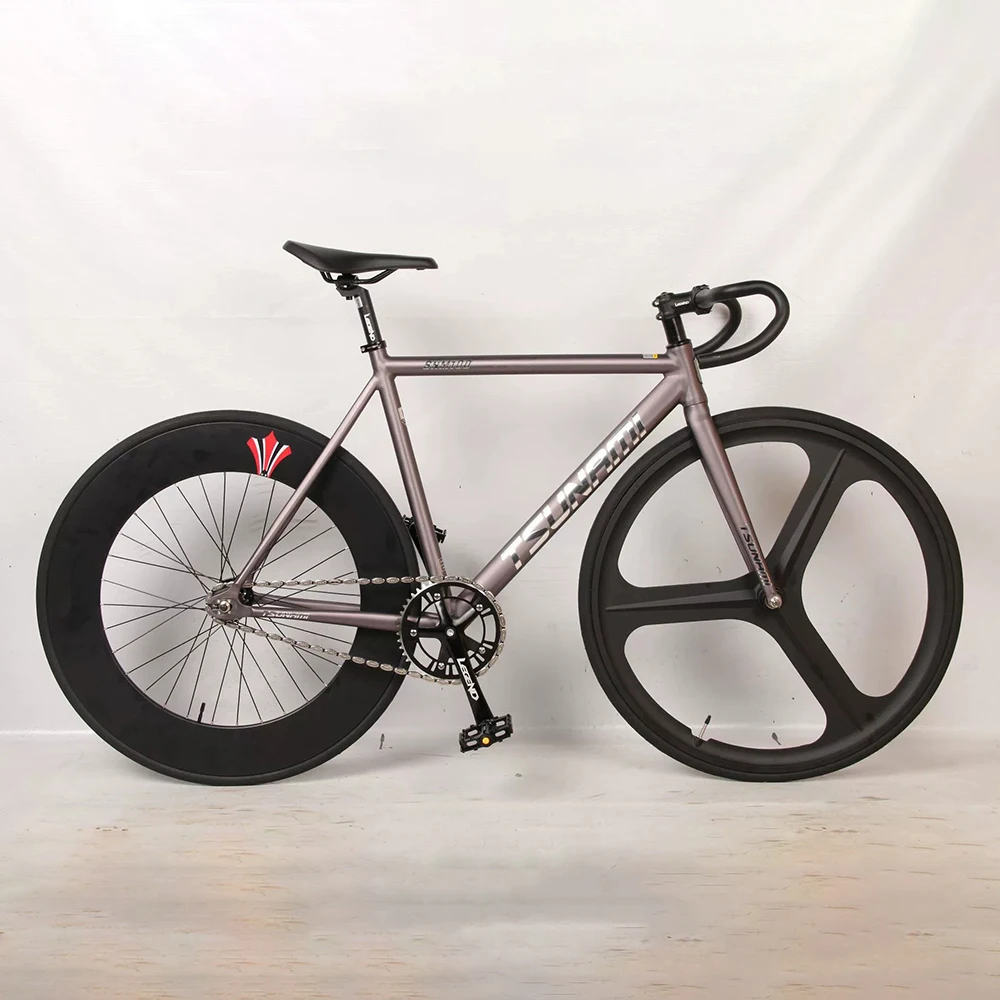 Tsunami Fixed Gear Bike SNM100 Aluminum Alloy Frame Fixie Single