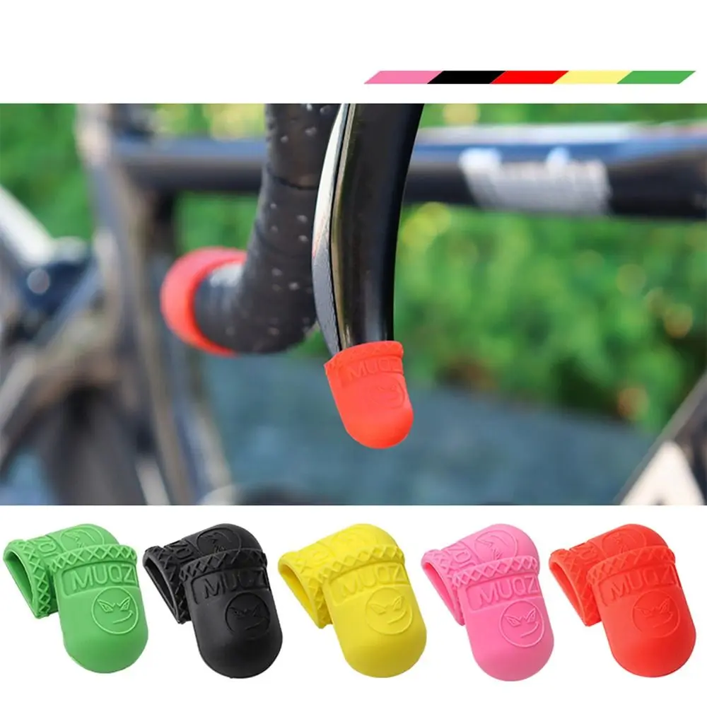 Bike Shifter Lever Cover Bike Brake Shifter Lever Cover Silicone Anti-scratch Brake Handle Lever Sleeve Protector Cycling Bike Accessories