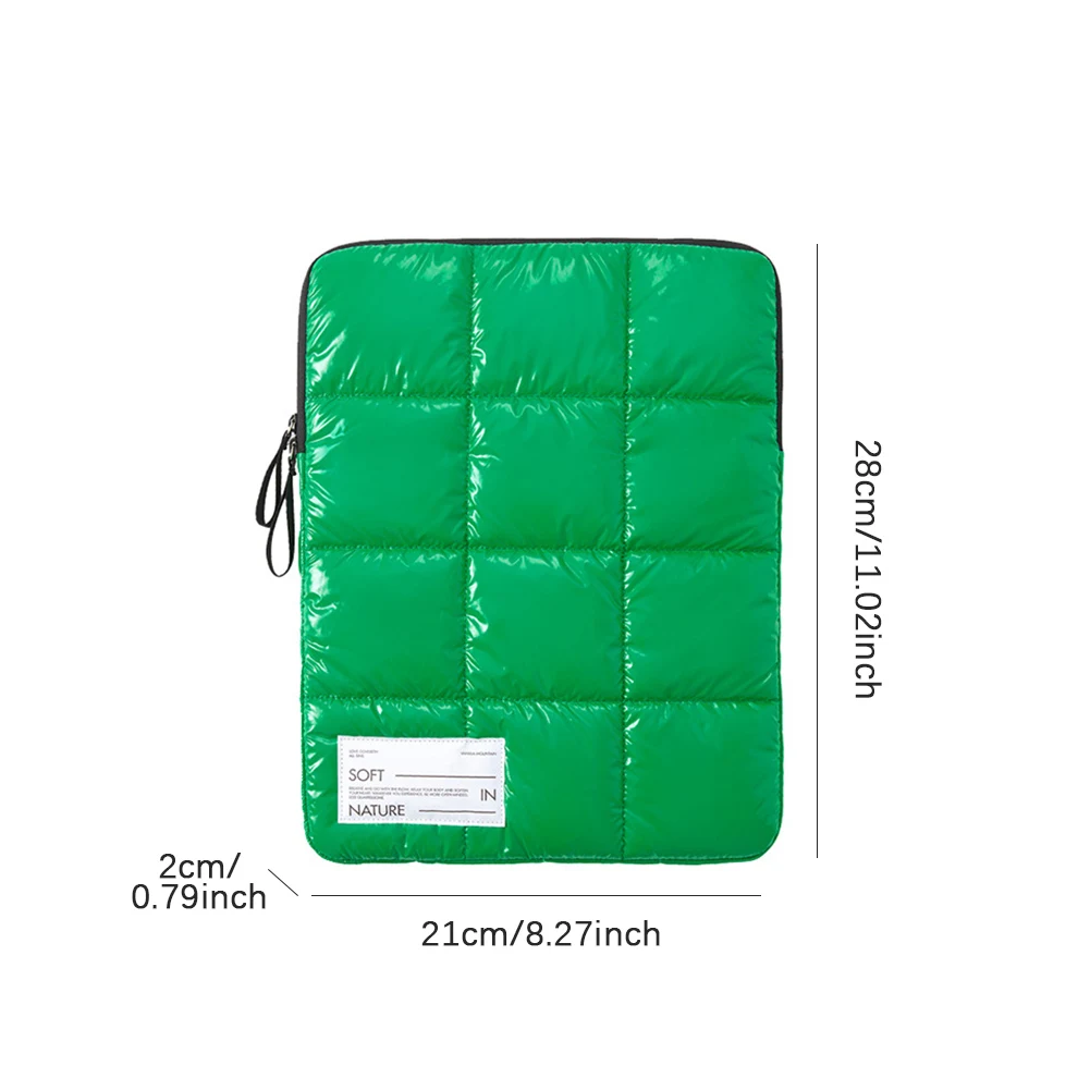 Laptop Carrying Case Down Padded Laptop Sleeve Bag For Ipad Macbook Air pro 11/12/13/14/15 Inch Notebook Pouch Case Cover Bag