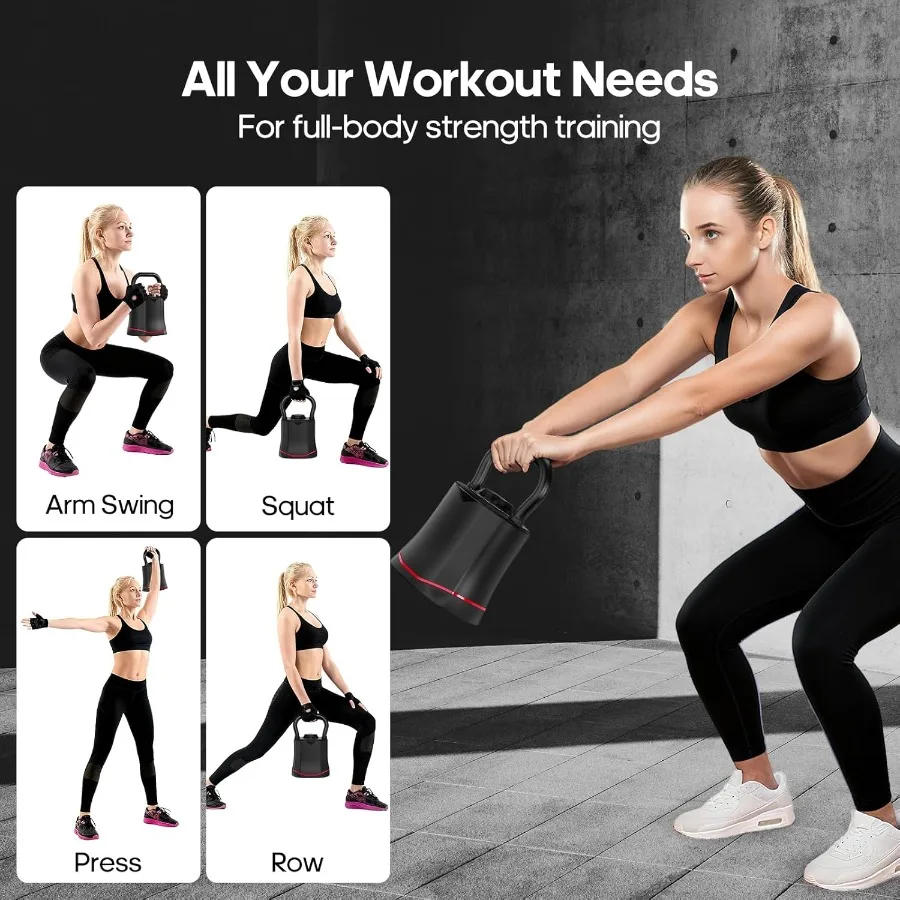 Adjustable Kettlebell Weight Set 4