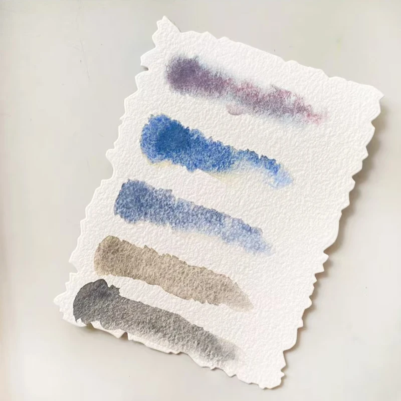 Limited Edition 5x1ML Super Granulation Haze Watercolor Paint Set for Schmincke, Hand-packed Pigments Aquarela Art Supplies