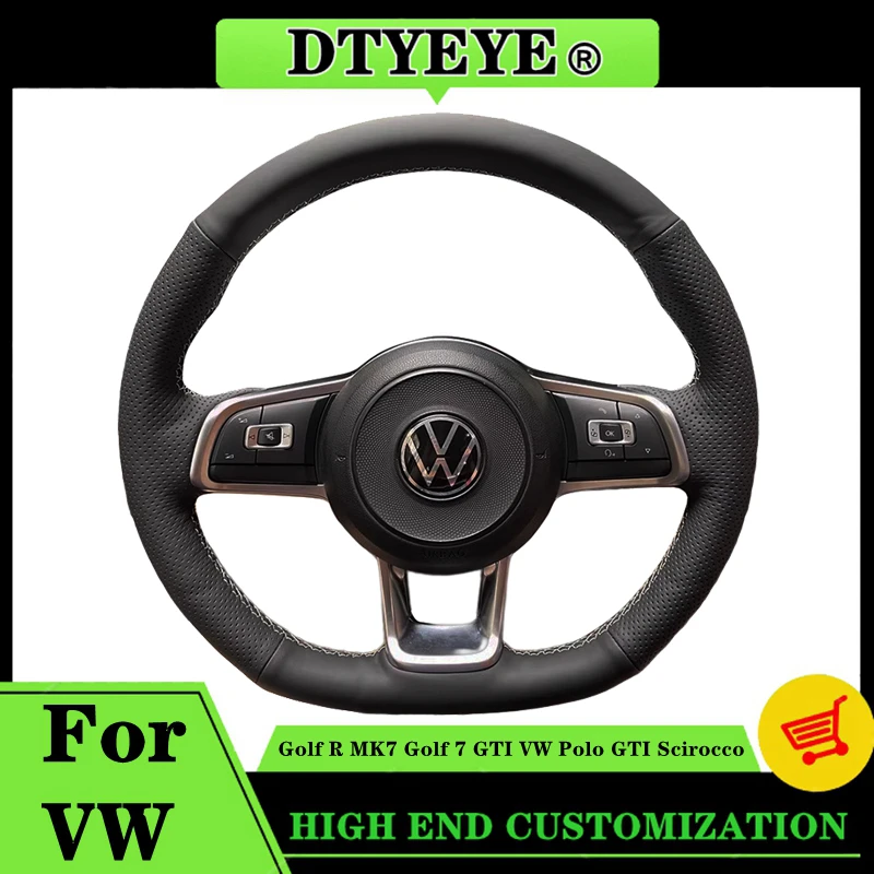 Coprivolante Per Auto Per Volkswagen Vw Golf R Mk7 Golf 7 Gti Vw Polo Gti Scirocco 2015 2016 Treccia Volante Originale