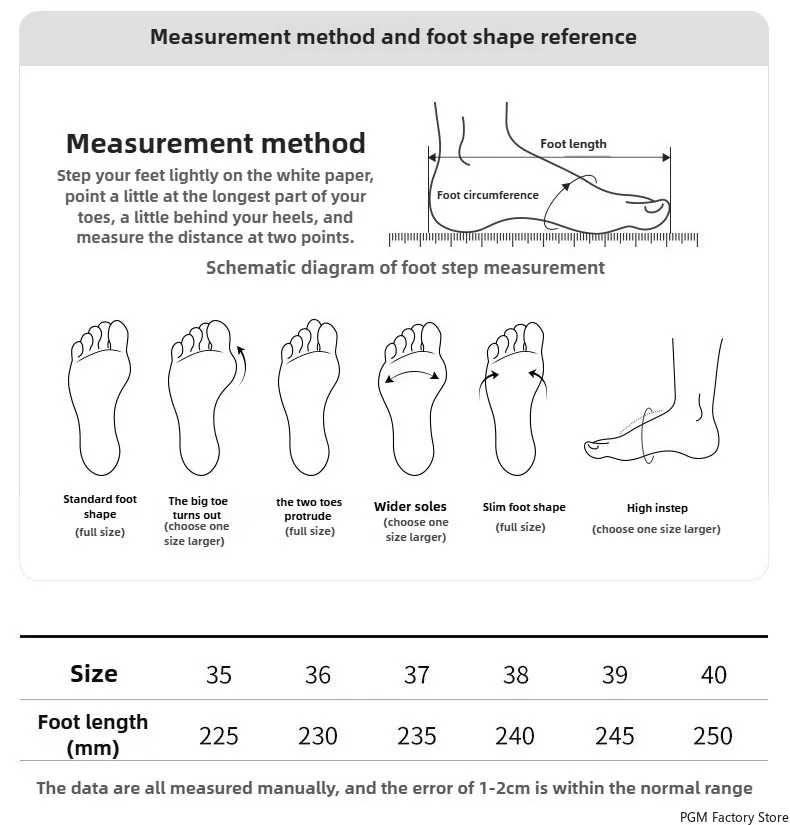 Woman's PGM Waterproof Cushioned Golf Shoes