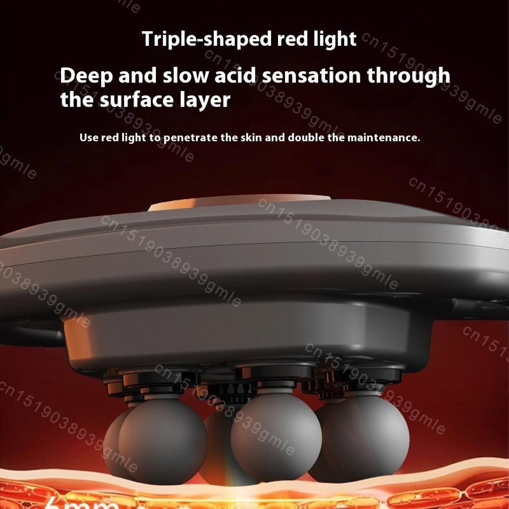 Description Picture 5 of itemElectric Massager Vibration Massage Gun Body Relaxation Fascia Gun Relieve Muscle Soreness Shoulder Neck Back Fitness Tool