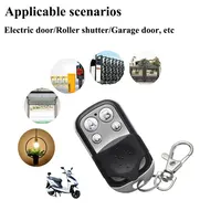 Metal Push Button Remote Control Transmitter ABCD / Lock Unlock 4Button 433MHz Universal 4 Buttons Garage Door Opener Remote - Image 5