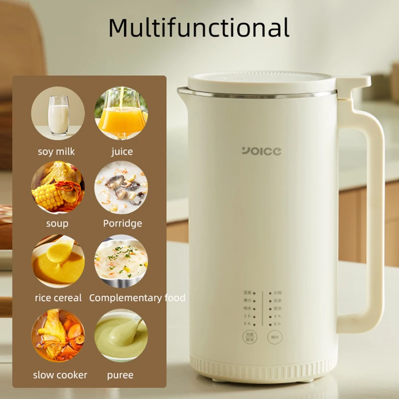 1000ml Soybean Milk Machine Multifunctional Juicer Portable Blender Wall Breaking Machine Automatic Heating Soy Milk Maker 220V 4