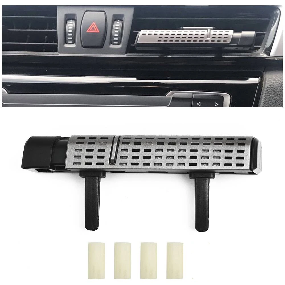 Natural Air Car Freshener Holder with Fragrance for BMW Air Freshener Aluminum Alloy Holder Car Interior Accessories