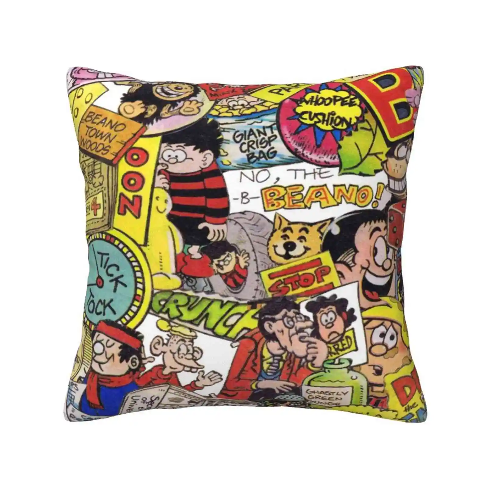 Beano Camera Da Letto Ufficio Abbraccio Federa Beano Dennis La Sfida Gnasher Roger The Ivy The Bad Comics Annuals Collage