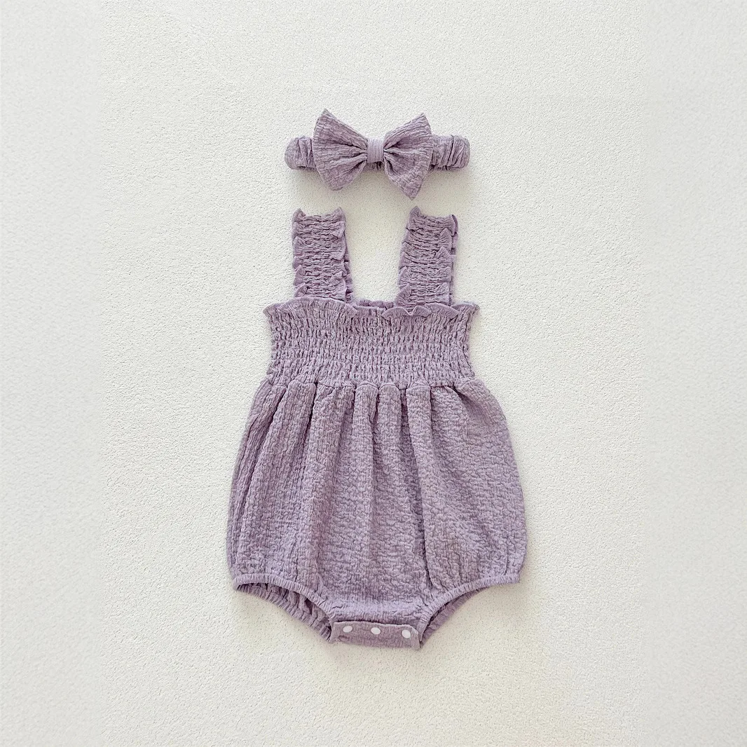 Cotton Baby Girls Summer Camisole Bodysuit