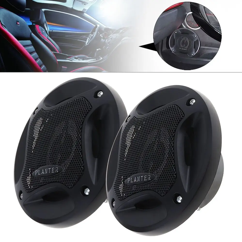 2pcs TS-A1072E 4 Inch Car HiFi Coaxial Speaker Vehicle Door Auto Audio Music Stereo Full Range Frequency Speakers for Cars